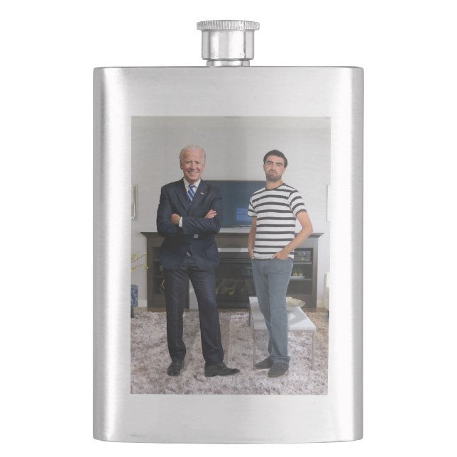 Petaca Conoció al Presidente Joe Biden | Añadir la foto (Anverso)