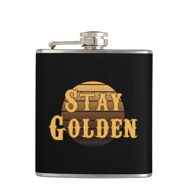 Petaca Conservar la cosecha dorada (Anverso)