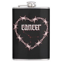 Petaca Constelación del cáncer Gótica Oscura Erogia Celes