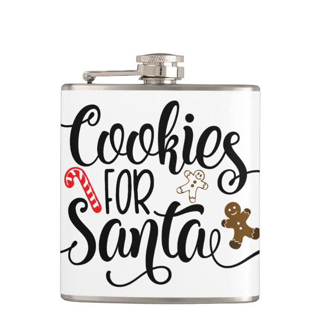 Petaca Cookies para Navidades de Santa Fun (Anverso)