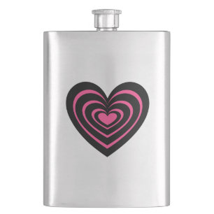Petaca Corazón de lino