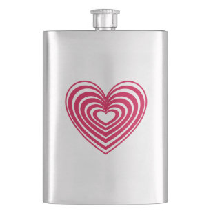 Petaca Corazón de lino