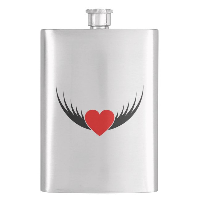 PETACA CORAZÓN VOLANTE (Anverso)