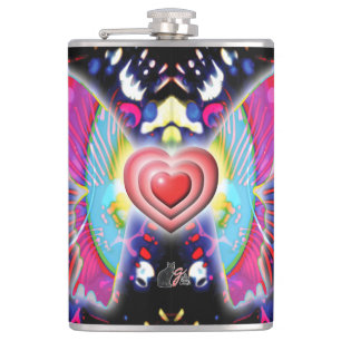 Petaca Corazones De Glys