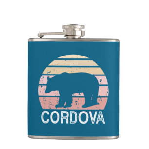 Petaca Cordova Alaska Retro Bear
