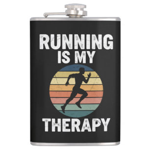 Petaca Correr es mi terapia