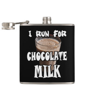 Petaca Corro por Leche de Chocolate Corriendo
