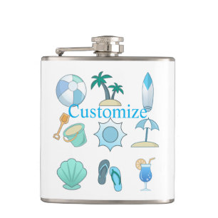 Petaca Cosas de vida en la playa Thunder_Cove