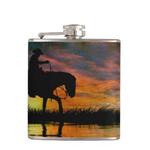 Petaca Cowboy Flask