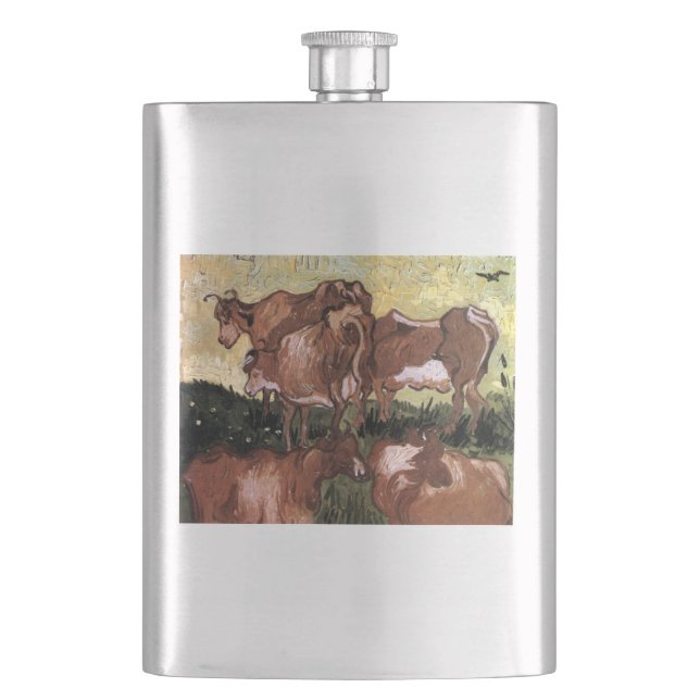Petaca Cows after Jordaens - Gogh (Anverso)