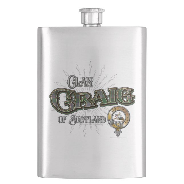 Petaca Craig Clan (Anverso)