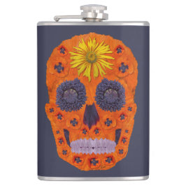 Petaca Cráneo 1 de la flor