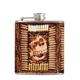 Petaca Cráneo de Guerra