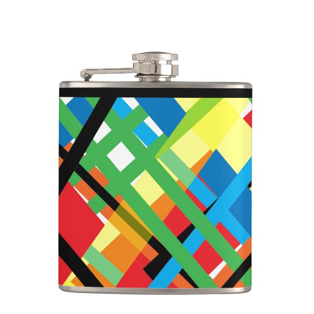 Petaca Crazy Crisscross Strips (Anverso)