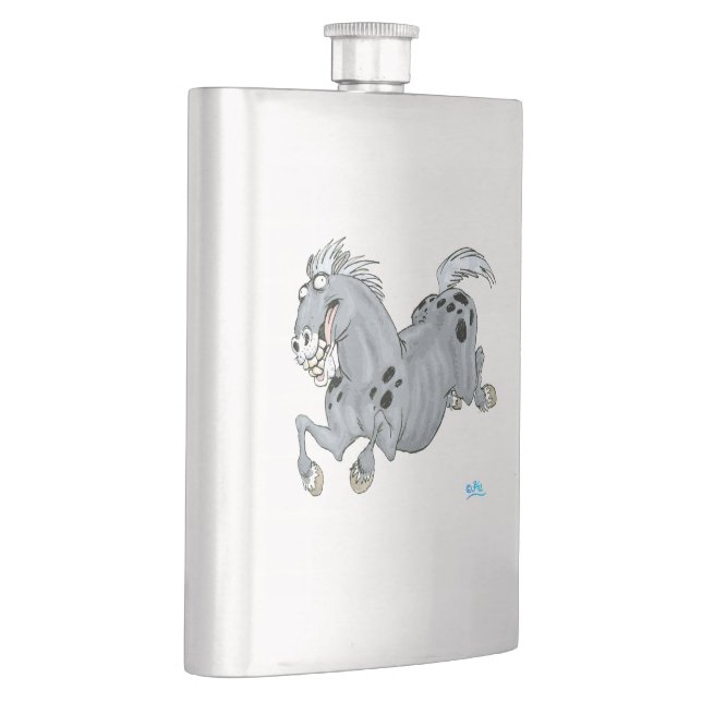 Petaca Crazy Personalizado Horse Classic Flask (Derecha)