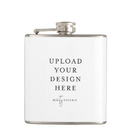 Petaca Crea tu propio Vinyl Envuelto 6 oz. Metal