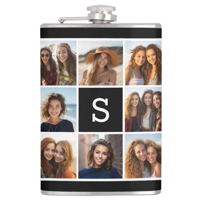 Petaca Crear su propio monograma de Personalizado de Inst (Anverso)