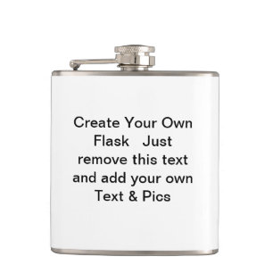 Petaca Cree su propio frasco del acero inoxidable
