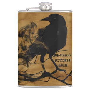 Petaca Creepy Black Raven Wites Brew
