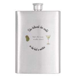 Petaca Creía que podía, así que tenía un Martini