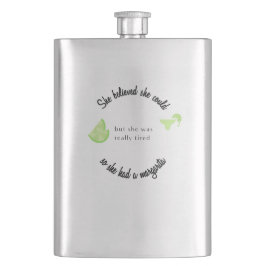 Petaca Creía que podía, así que tenía una Margarita