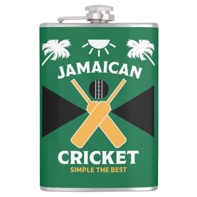 Petaca Cricket de Jamaica (Anverso)
