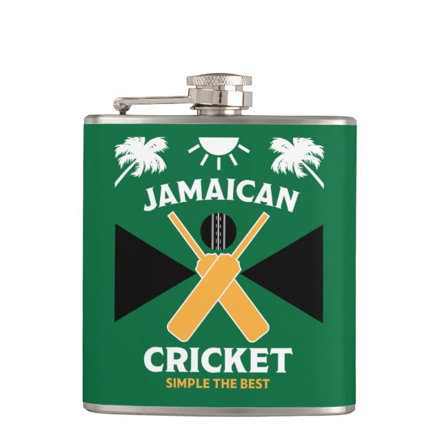 Petaca Cricket de Jamaica (Anverso)