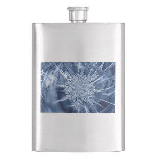 Petaca Cristal de hielo de copo de nieve