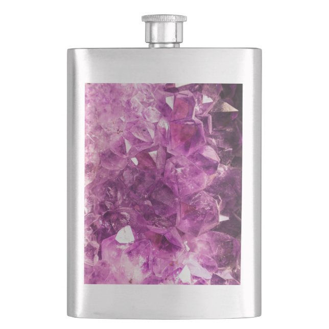 Petaca Cristales rosas (Anverso)