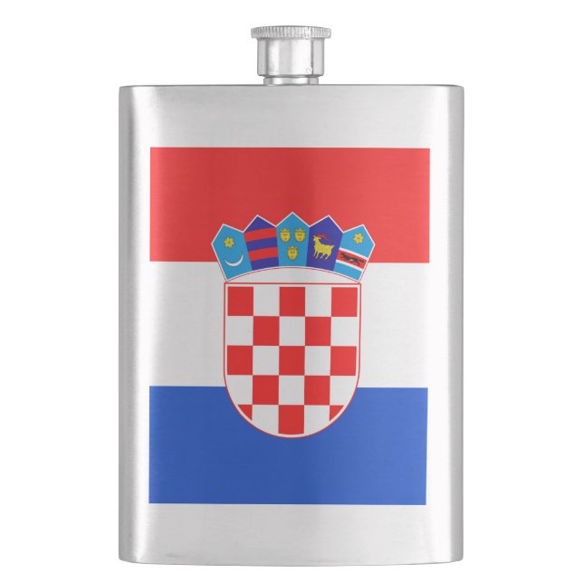 Petaca Croacia (Anverso)