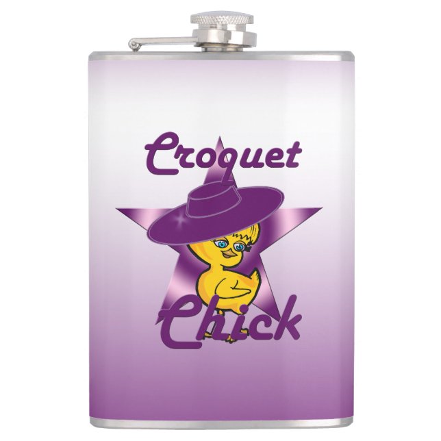 Petaca Croquet Chick #9 (Anverso)