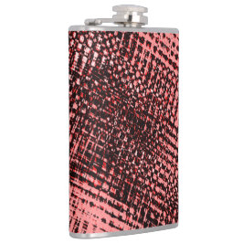 Petaca Cruces y manchas de melocotón o salmón