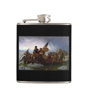 Petaca Cruzando el Delaware 1776: General George Washingt