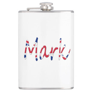 Petaca Cualquier Nombre Superpuesto En El Elemento De Uni