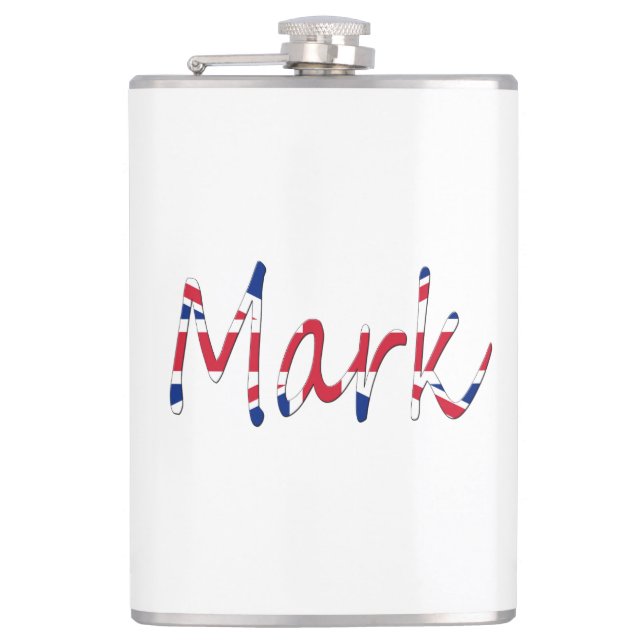 Petaca Cualquier Nombre Superpuesto En El Elemento De Uni (Anverso)