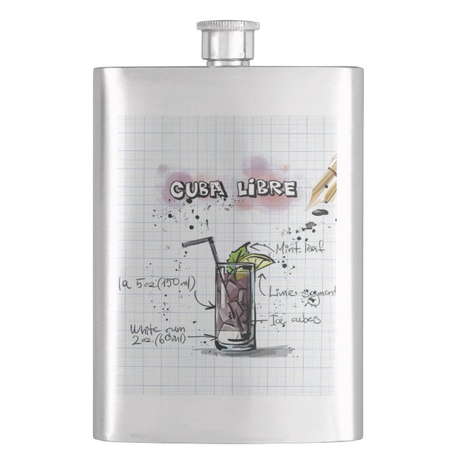 Petaca Cuba Libre (Anverso)