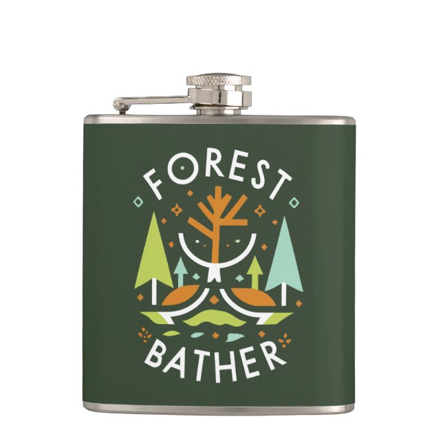 Petaca Cubibist Forest Bather (Anverso)