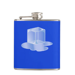 Petaca Cubo de hielo de la ola de calor