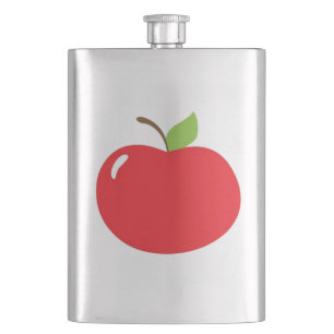 Petaca Cuidada manzana de tu Personalizado divertido visu