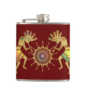 Petaca Cultura de los nativos estadounidenses - Baile sol