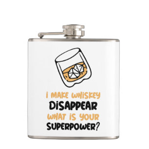 Petaca Curioso hago que Whiskey desaparezca