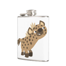 Petaca Curioso Personalizado cutáneo Hiena Hip Flask