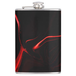 Petaca Curvas rojas o ondulaciones en fondos rojos más os