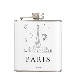 Petaca Custom Liquor Flask – Personalized Vinyl Flask for