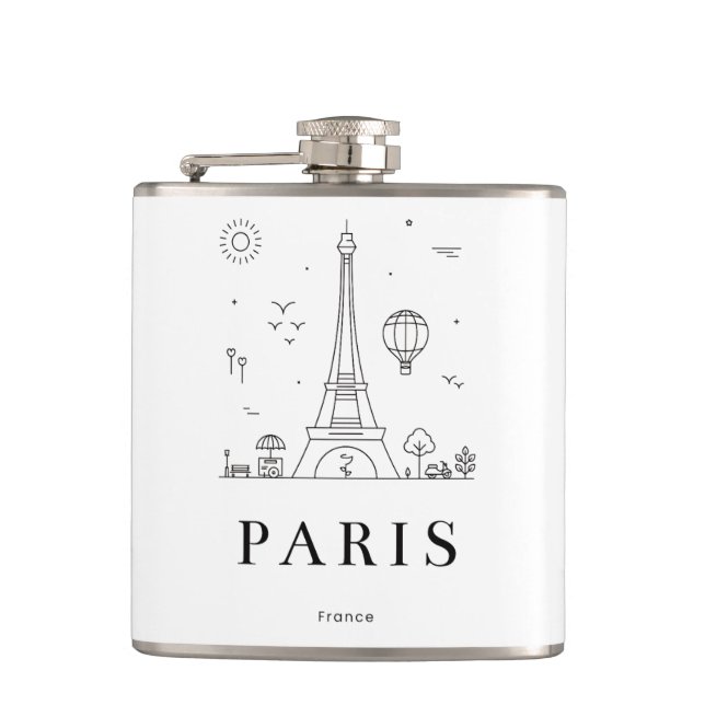 Petaca Custom Liquor Flask – Personalized Vinyl Flask for (Anverso)