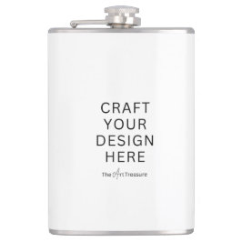 Petaca Custom Printed 8 oz Flask  –Upload Your Own Design