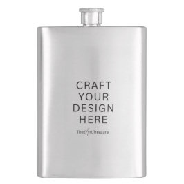 Petaca Custom Printed Classic Flask Upload Your Design