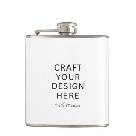Petaca Custom Printed Flask  – Upload Your Own Design