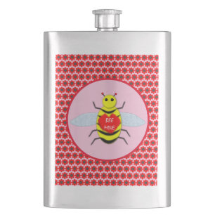 Petaca Cute Día de San Valentín Bee