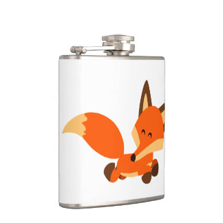 Petaca Cute Fleet Personalizado Fox Hip Flask